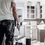 how to get a smooth finish when painting kitchen cabinets